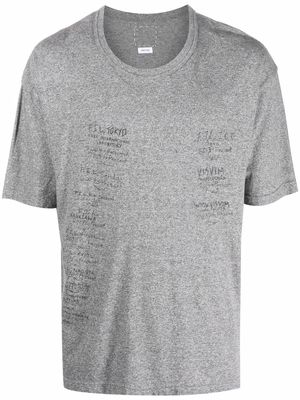 visvim graphic-print cotton T-Shirt - Grey