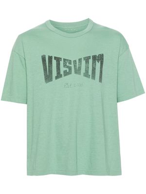 visvim Heritage logo-print T-shirt - Green