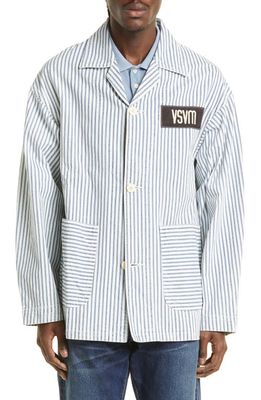 VISVIM Hickory Stripe Cotton Jacket