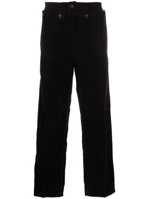 visvim Hollman corduroy trousers - Black