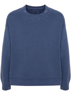 visvim Jumbo cotton-blend sweatshirt - Blue