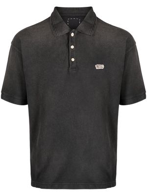 visvim Jumbo Weller cotton polo shirt - Black
