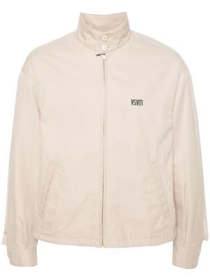 visvim Ketchikan logo-embroidered cotton jacket - Neutrals