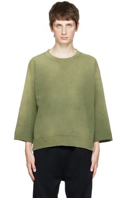 Visvim Khaki Jumbo Sweatshirt