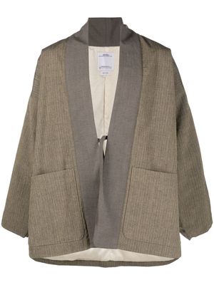 visvim Kiyari kimono jacket - Neutrals
