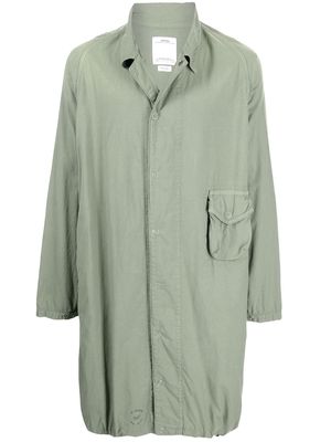 visvim lightweight flap pocket jacket - Green