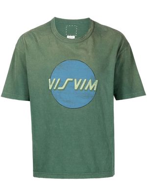 visvim logo-print T-shirt - Green