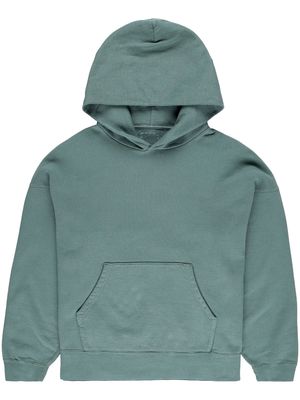 visvim long-sleeve cotton hoodie - Green