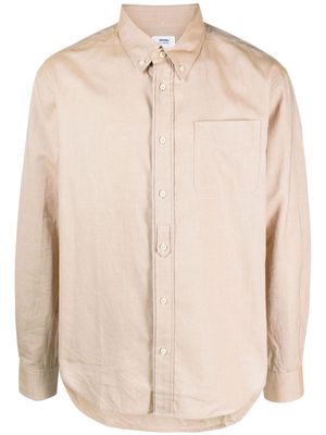 visvim long-sleeve cotton shirt - Neutrals