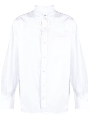 visvim long-sleeve poplin cotton T-shirt - White