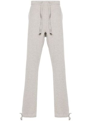 visvim mélange-effect track pants - Grey