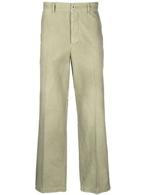 visvim mid-rise chino trousers - Green