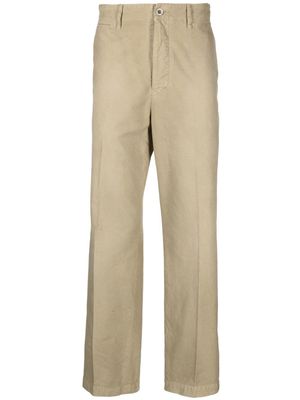 visvim mid-rise chino trousers - Neutrals