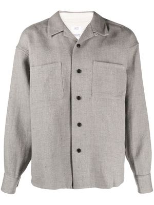 visvim Palmer wool blend shirt - Grey