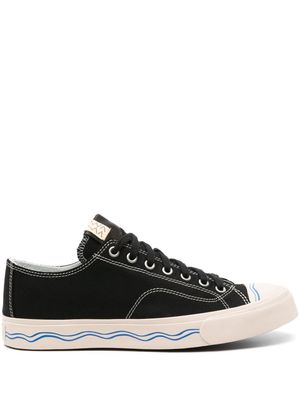 visvim Skagway Lo canvas sneakers - Black