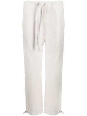 visvim straight-leg cotton track pants - Grey