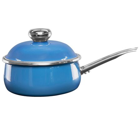 Vita 3.2-Qt. Enamel on Steel Covered Saucepan