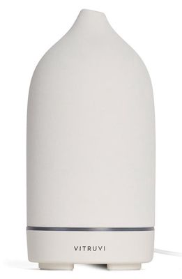 Vitruvi Stone Essential Oil Diffuser in White