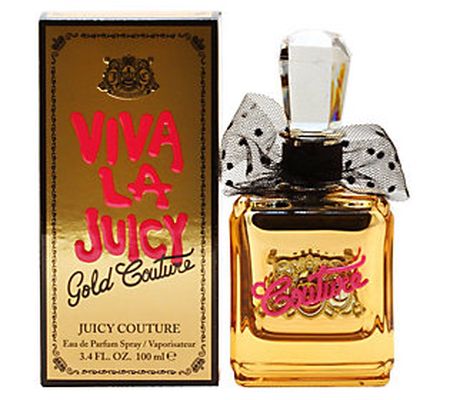 Viva La Juicy Gold Couture Eau de Parfum 3.4 oz Spray - Ladies