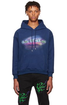 VIVENDII Navy Cotton Hoodie