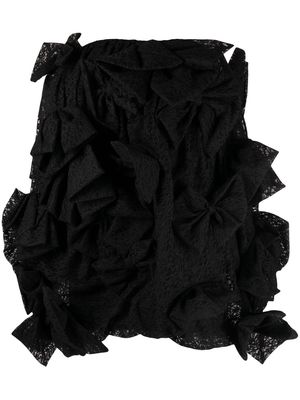 Vivetta bow-detail minidress - Black