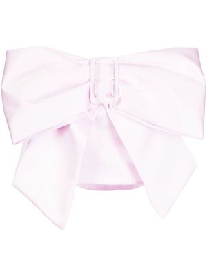 Vivetta bow-effect short skirt - Pink
