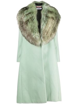 Vivetta faux-fur coat - Green