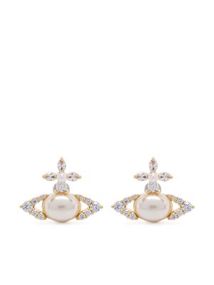 Vivienne Westwood Ada stud earrings - Gold