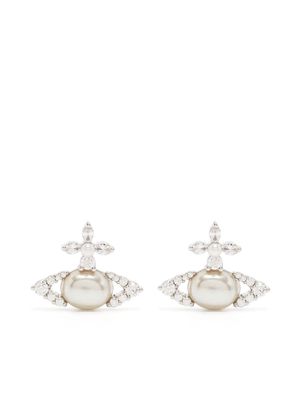 Vivienne Westwood Ada stud earrings - Silver