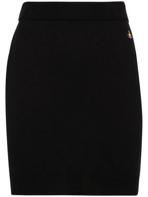 Vivienne Westwood Bea cotton miniskirt - Black