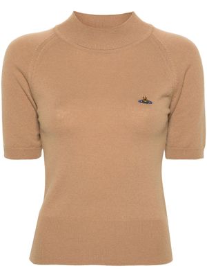 Vivienne Westwood Bea knitted T-shirt - Neutrals