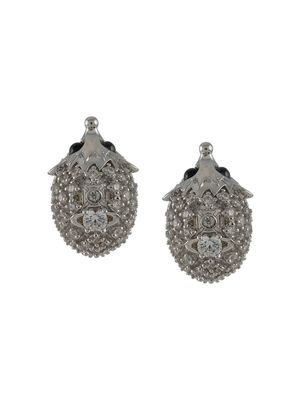 Vivienne Westwood Belita hedgehog earrings - Silver