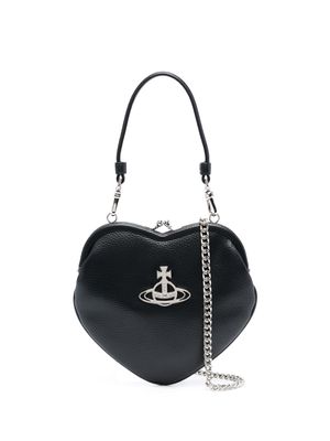 Vivienne Westwood Belle leather crossbody bag - Black