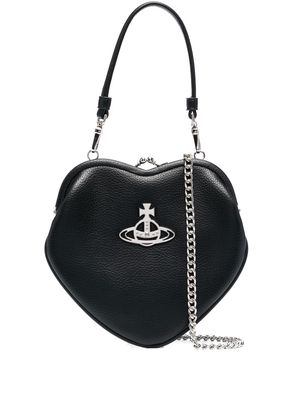 Vivienne Westwood Belle Orb-plaque crossbody bag - Black