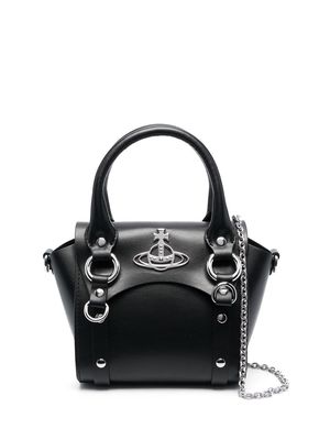 Vivienne Westwood Betty mini chain tote bag - Black