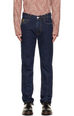 Vivienne Westwood Blue Classic Tapered Jeans