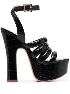 Vivienne Westwood Britney open-toe platform sandals - Black