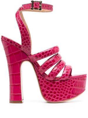Vivienne Westwood Britney open-toe platform sandals - Pink