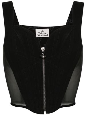 Vivienne Westwood Classic corset top - Black
