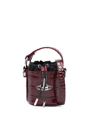 Vivienne Westwood Daisy leather minibag - Red