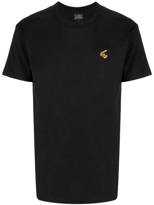 Vivienne Westwood embroidered Orb-logo T-shirt - Black