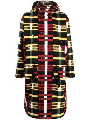 Vivienne Westwood geometric hooded coat - Yellow