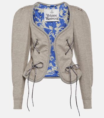 Vivienne Westwood Gexi Spencer wool-blend jacket