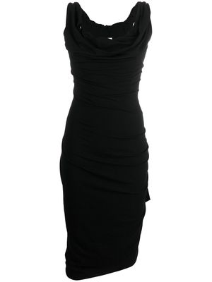 Vivienne Westwood Ginni draped mini dress - Black