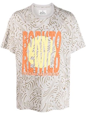 Vivienne Westwood graphic-print T-shirt - Grey