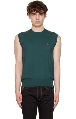 Vivienne Westwood Green Cotton Vest