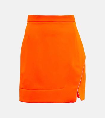 Vivienne Westwood High-rise crêpe miniskirt