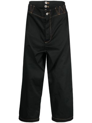 Vivienne Westwood high-waist wide-leg trousers - Black
