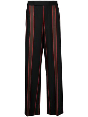 Vivienne Westwood Humphrey striped jacquard trousers - Black