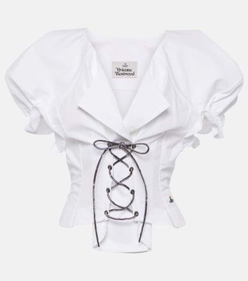 Vivienne Westwood Kate cotton corset top